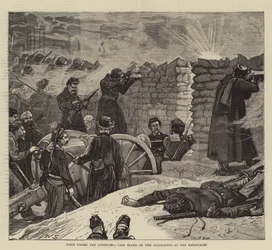 Paris under the Commune, Last Stand of the Insurgents at the Barricades